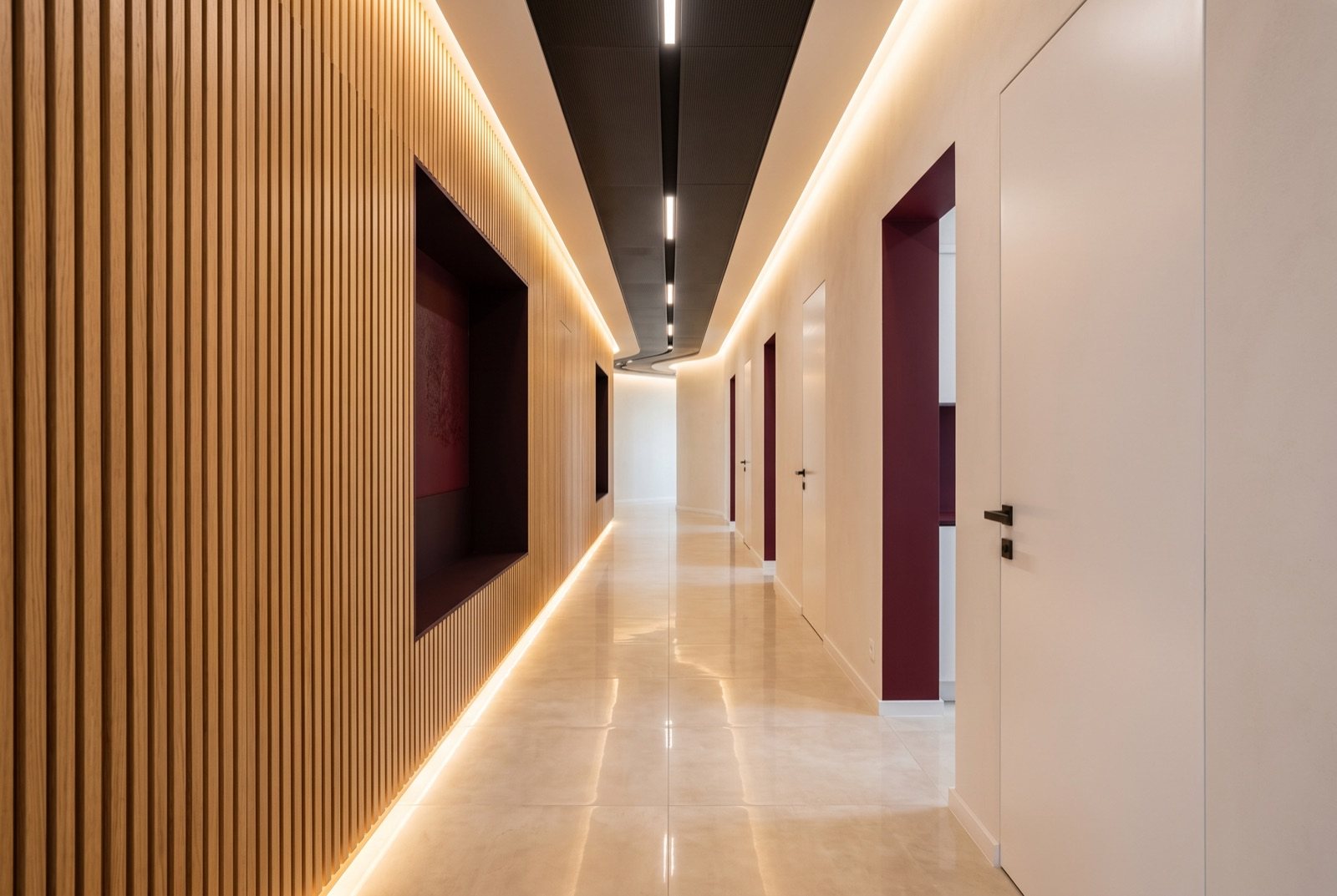 Interior de la clínica