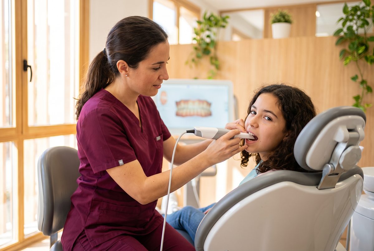 Escáner intraoral 3D en la clínica